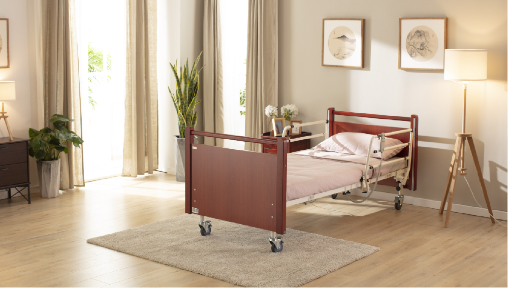 E系列電動護(hù)理床（E400紅櫻桃色）